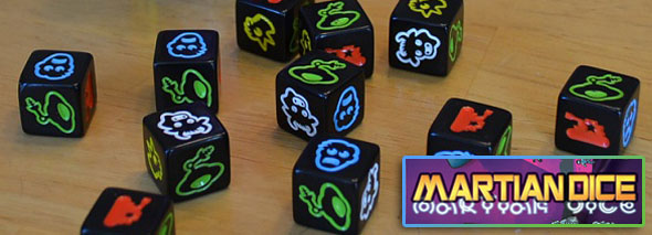 Martian Dice game