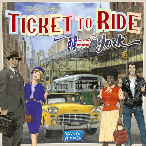 Ticket to Ride New York board game