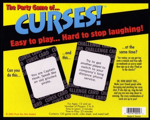 Curses!, Board Game