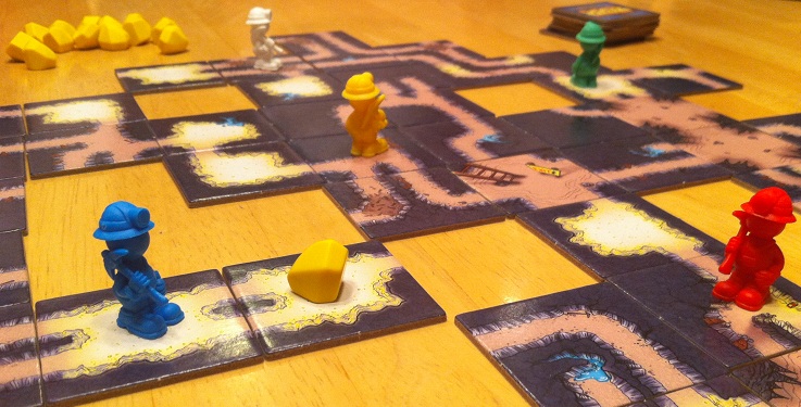 Gold Mine Board Game Shines for Kids