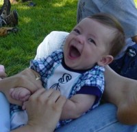 Baby laugh