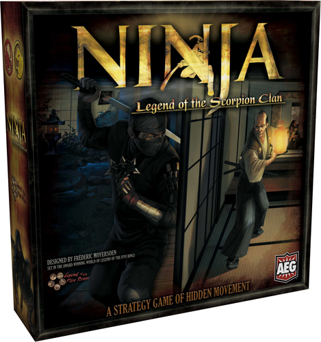 Ninja Legend of the Scorpion Clan board game box
