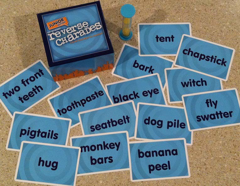 Reverse Charades Junior Is Fun For Family Play The Board Game Family