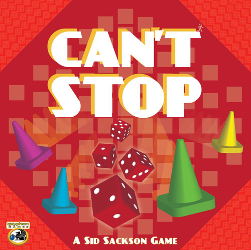 Can't Stop game box