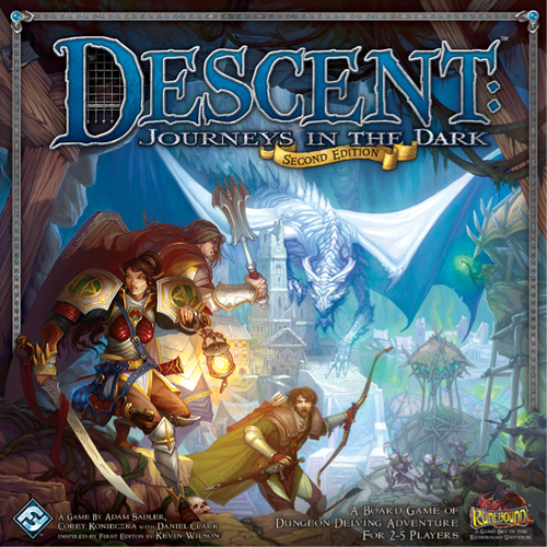 Descent: Journeys in the Dark 2nd edition board game