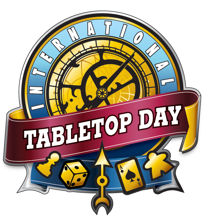 International TableTop day this coming Saturday!