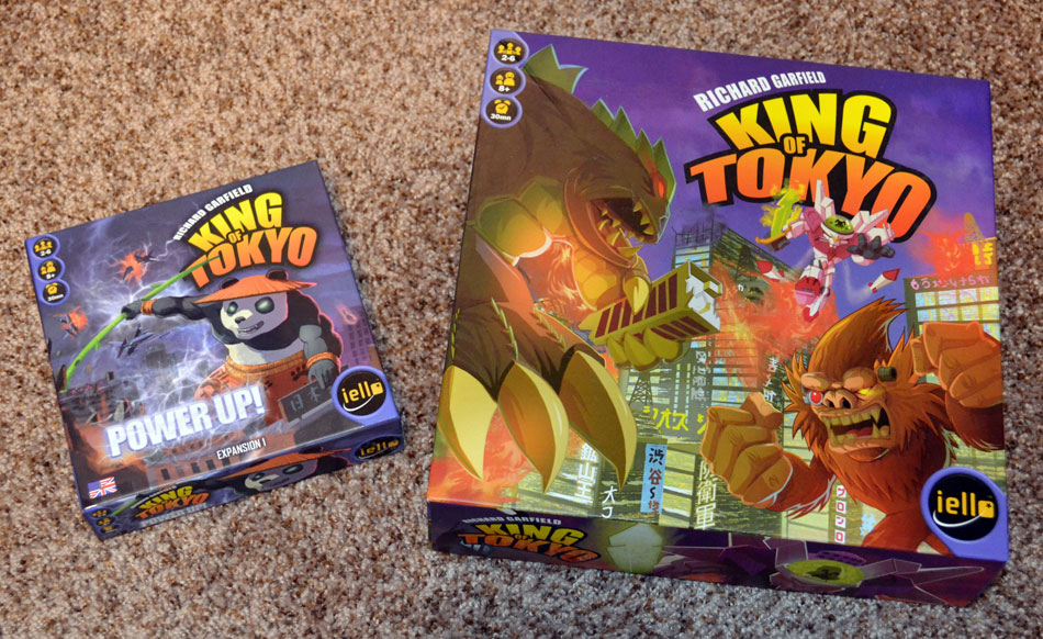 IELLO: King of New York, Power Up Strategy Board Game, Use with Both King  of New York or King of Tokyo, 40 Minute Play Time, for 2 to 6 Players, Ages