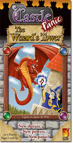 Castle Panic Wizards Tower board game expansion
