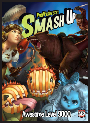 Smash Up Awesome Level 9000 card game expansion