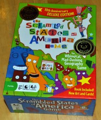 Scrambled States of America board game