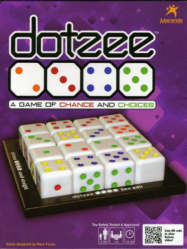 Dotzee dice game