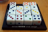 Dotzee dice game