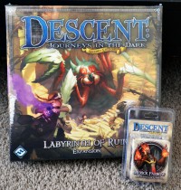 Descent Journeys in the Dark Labyrinth of Ruin board game