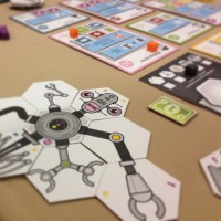 Robots on the Line board game