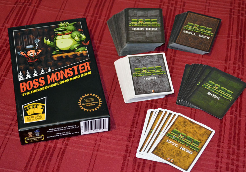 Boss Monster card game