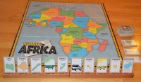 10 Days in Africa board game