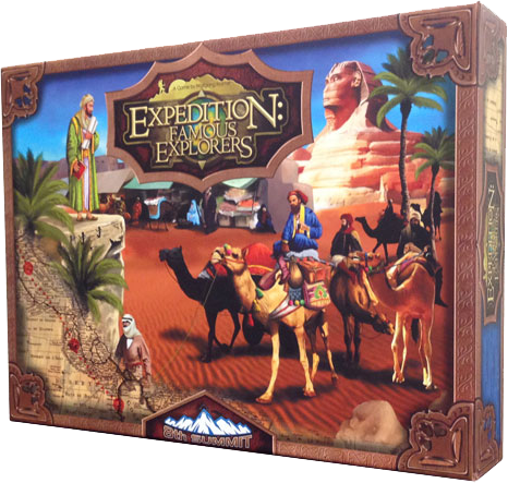 Expedition Famous Explorers board game