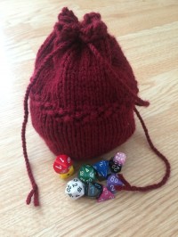 Dice Bags knit