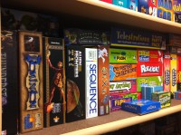Board game closet