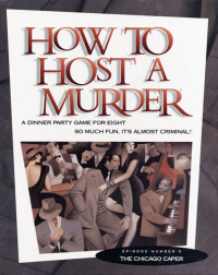 How to Host a Murder party game