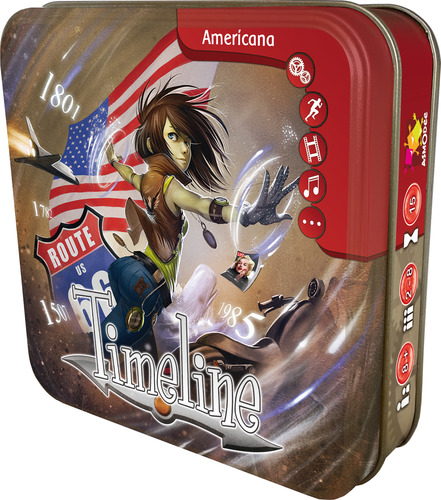 Timeline: Americana card game