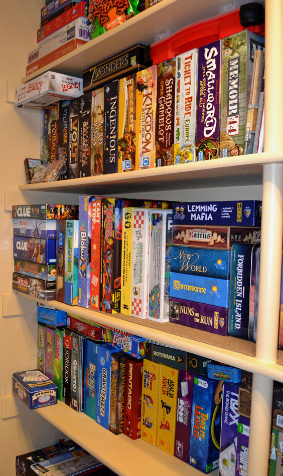 board game shelf