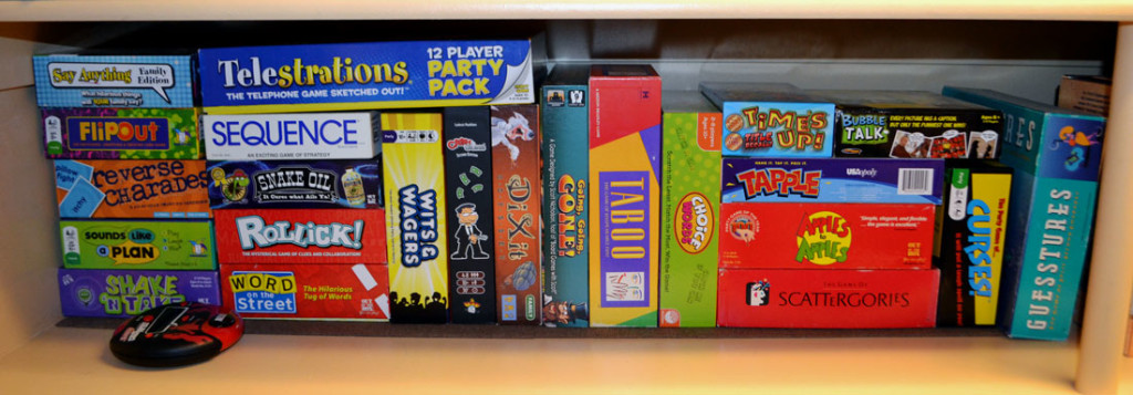 board game shelf