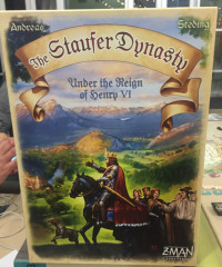 Staufer Dynasty board game SaltCon