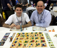 SaltCon Five Tribes board game