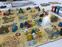 SaltCon Five Tribes board game