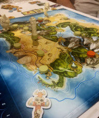 SaltCon Isla Dorada board game