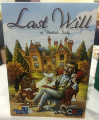 SaltCon Last Will board game