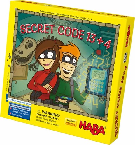 Secret Code 13+4 children's board game