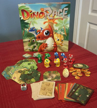 Dino Race board game