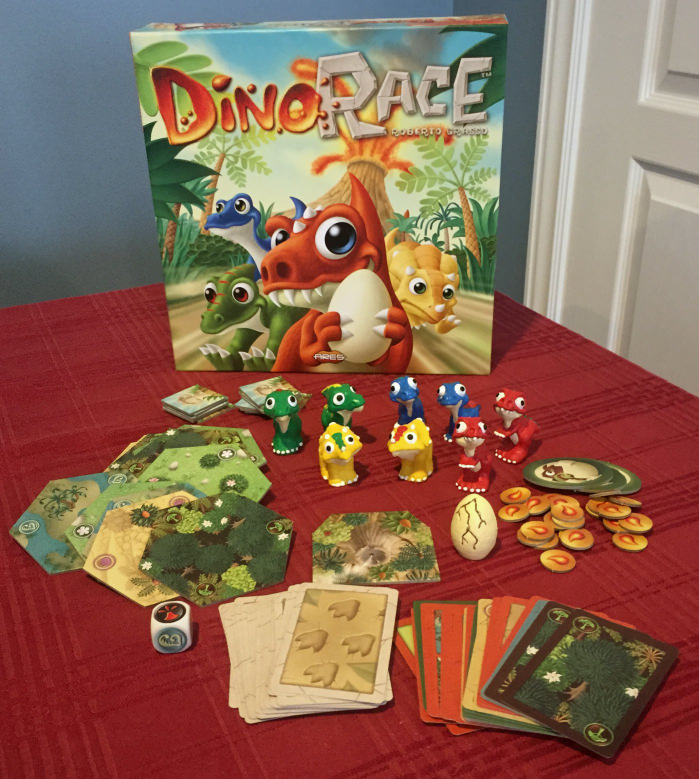 Dino Race makes Candyland extinct - The Board Game Family