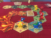 Dino Race board game