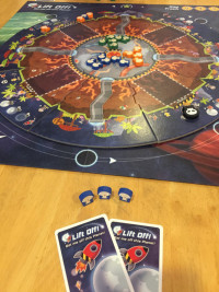 Lift Off, Get Me Off This Planet family board game