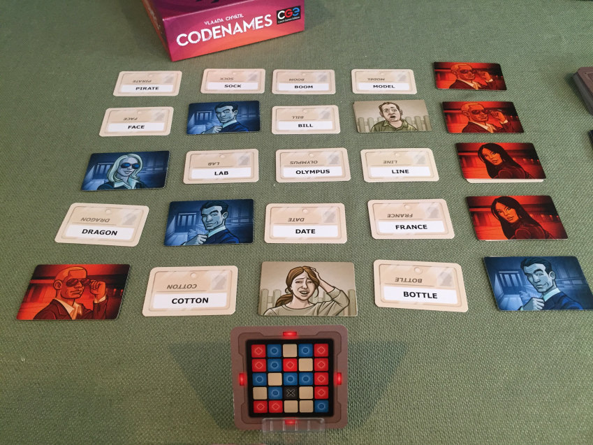 Codenames Party Game Review The Board Game Family