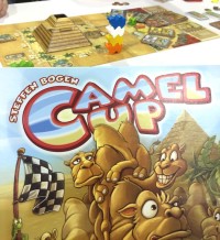 SaltCon 2016 Camel Up board game