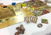 SaltCon 2016 Camel Up board game