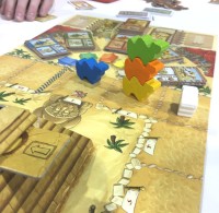 SaltCon 2016 Camel Up board game