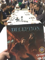 SaltCon 2016 Deception Murder in Hong Kong board game