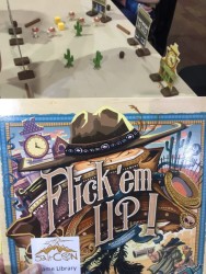 SaltCon 2016 Flick 'em Up! board game