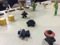 SaltCon 2016 Flick 'em Up! board game