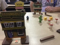 SaltCon 2016 Flick 'em Up! board game