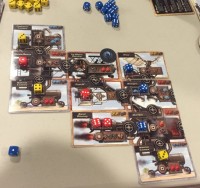 Steampunk Rally board game