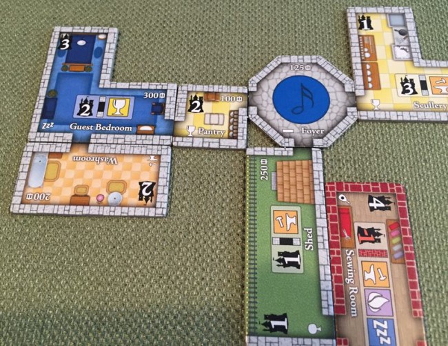 Castles of Mad King Ludwig board game