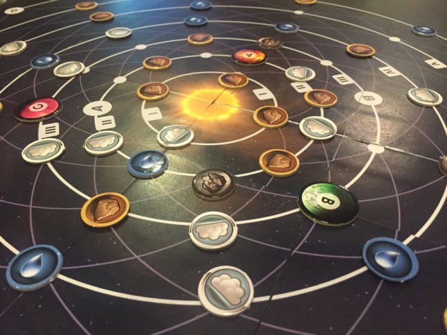 Planetarium board game