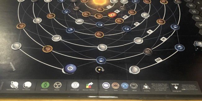 Planetarium board game