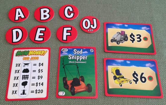 Mow Money board game